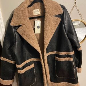 Brown winter coat